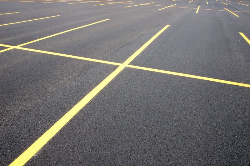 Finished Asphalt Parking Lot