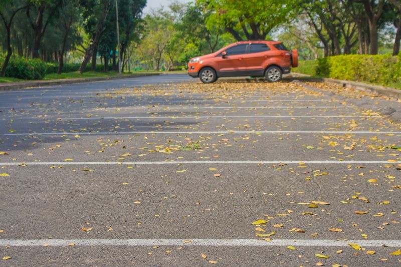 Asphalt Parking Lot Paving detail